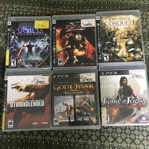 PS3 6 Game Bundle